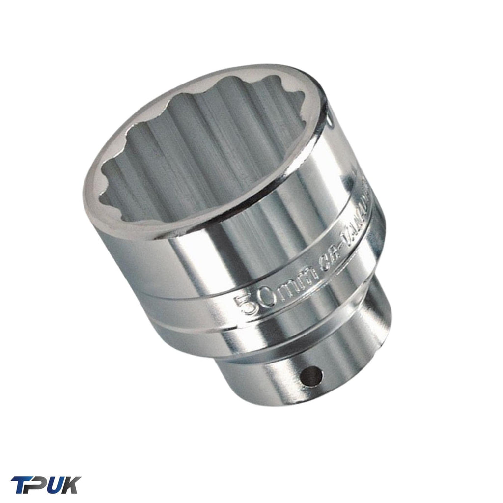 Laser Bi-Hex Socket 3/4"D 50Mm 1907 For Ford Transit Hub 1907 Chrome