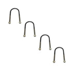 4 X Transit Leaf Spring U Bolt Mk7 Mk8  3 4 5 Leaf Spring 75Mm Set & Lock Nuts