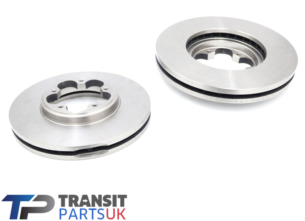 Ford Transit Mk8 Custom Front Brake Discs 2.2 Fwd 2012 On 250 To 310 Series 288mm
