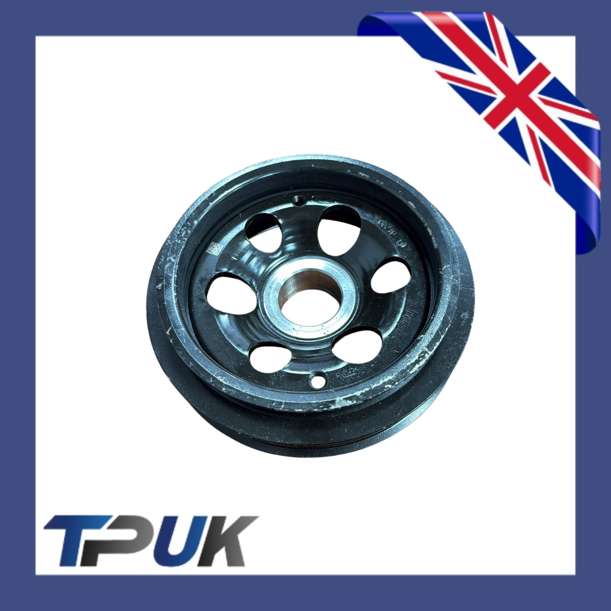 Crankshaft Pulley Ford Galaxy Mondeo Transit Custom 2.0 Fwd Ecoblue 15> Genuine