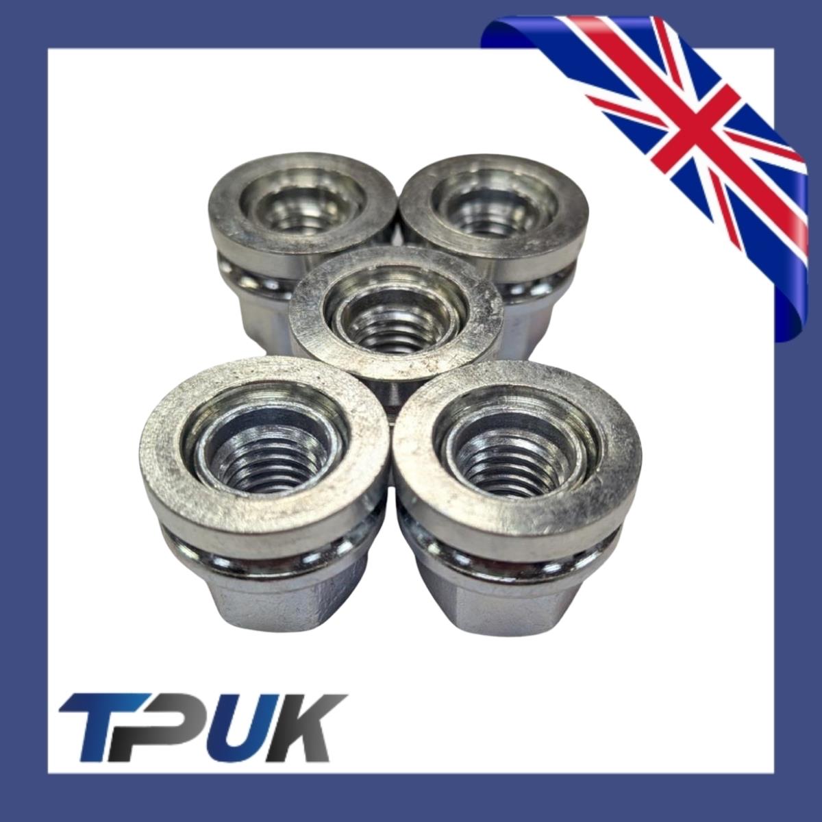 Wheel Nut For Ford Transit Mk6 Mk7 Tdci Rwd 2000-2014 M14 Set Of 5 1576438