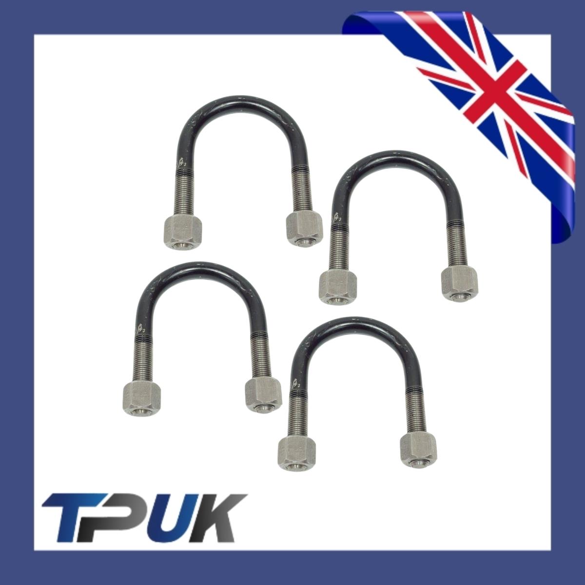 Ford Transit 75Mm Leaf Spring U Bolt 1 2 3 Leaf Springs Mk7 Ubolt Set Of 4
