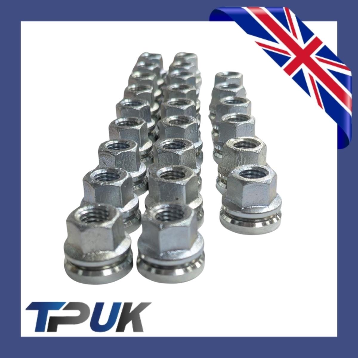 Ford Transit Set Of 24 Wheel Nut M14X2 Mk6 Mk7 2006 - 2014 Steel Or Alloy Nuts