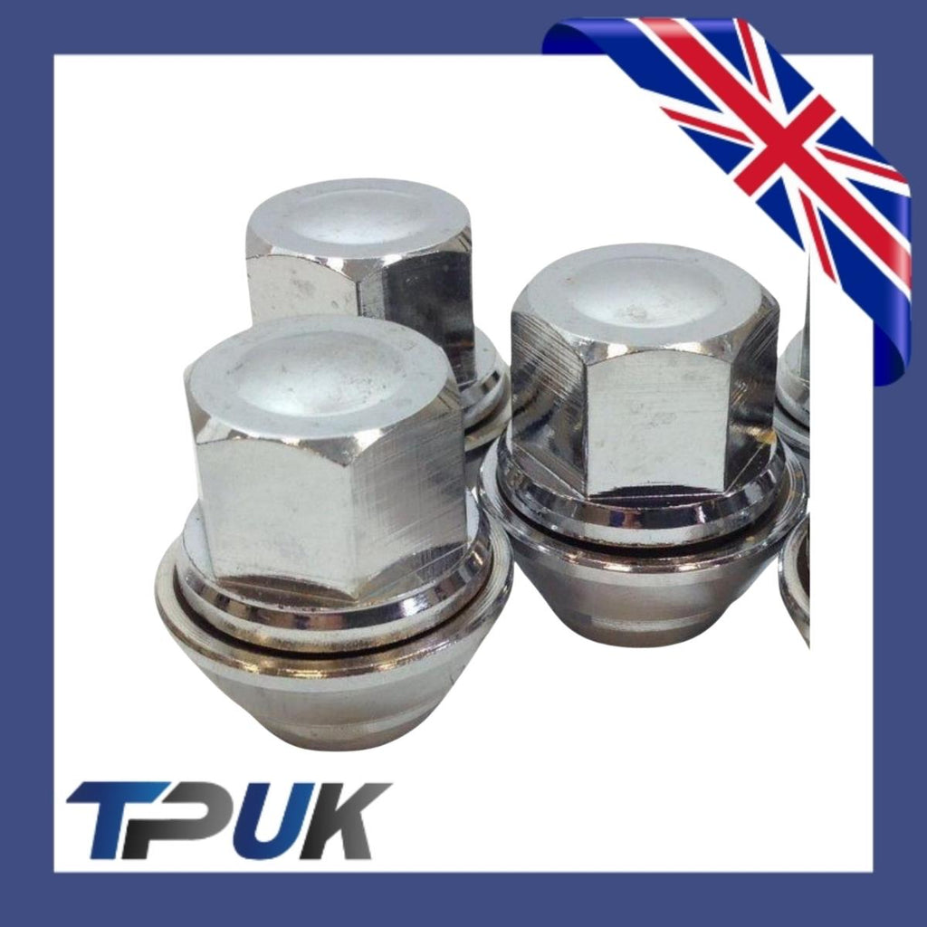 Wheel Nut Set Of 20 For Ford Transit Courier 1.0 1.5 1.6 2014-2023 Solid Chrome