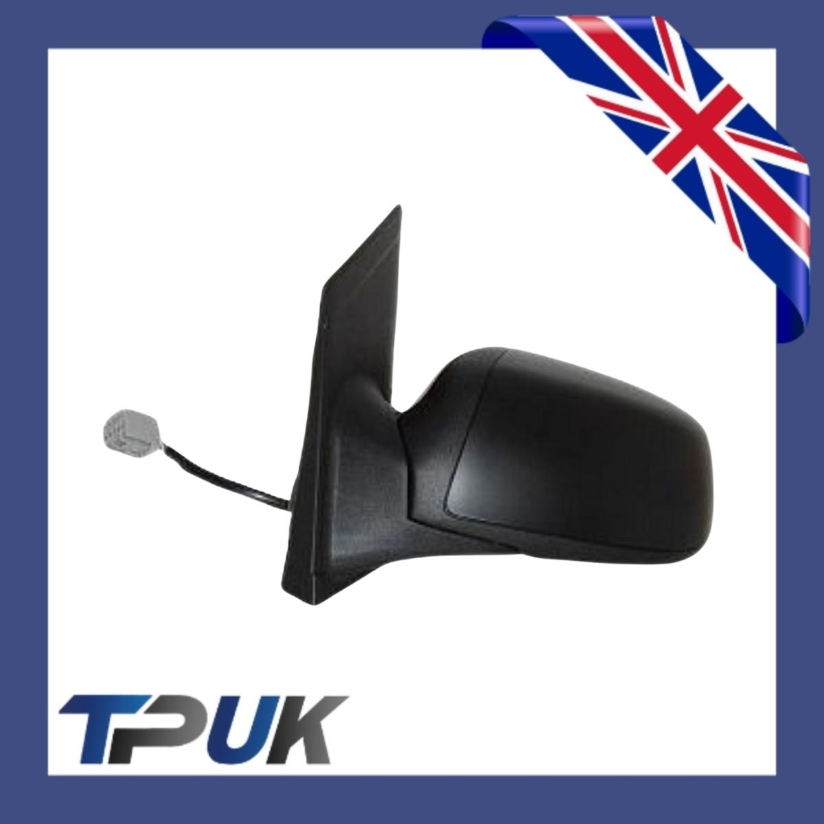 Electric Door Wing Mirror For Ford Focus 1.6 1.8 2.0 2004-2012 Black Left Side