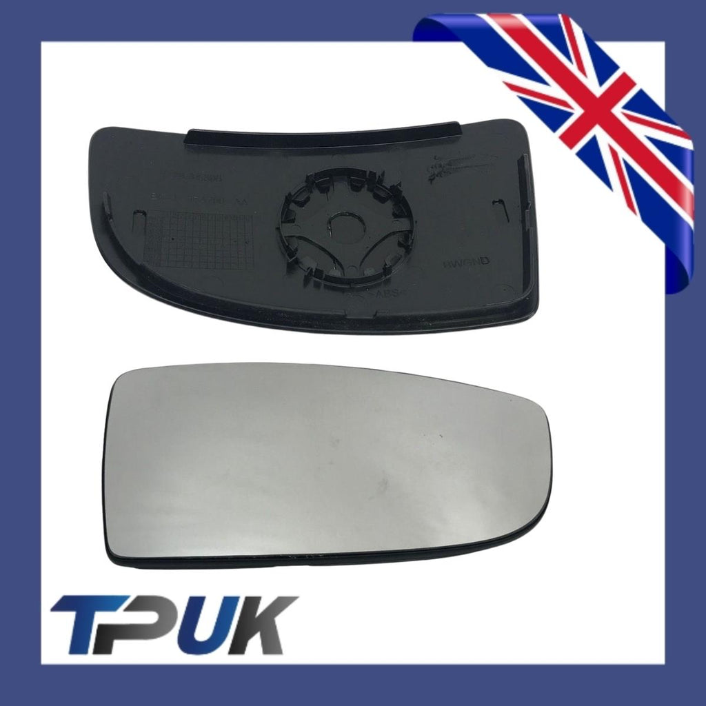 Ford Transit Mk8 Blind Spot Wing Mirror Glass 2014 On Driver Right + Back Plate