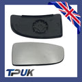 Ford Transit Mk8 Blind Spot Wing Mirror Glass 2014 On Driver Right + Back Plate