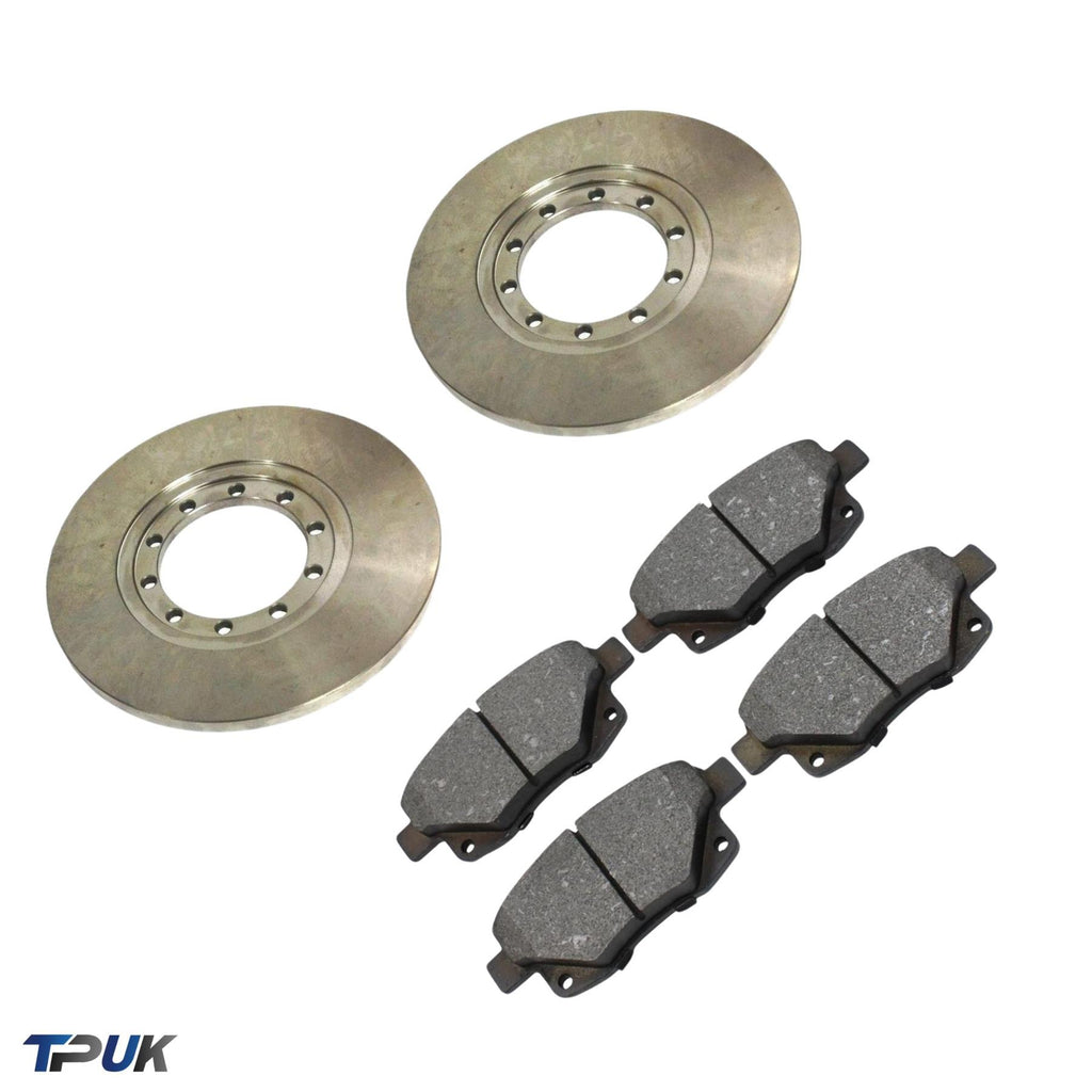 Rear Brake Pads Discs For Ford Transit Mk7 2.4 Rwd 2.2 Rwd 2006-2014 Set Of 2