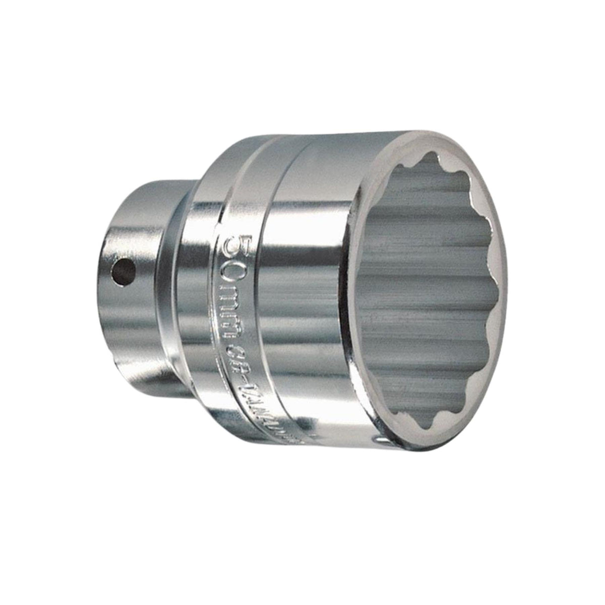Laser Bi-Hex Socket 3/4"D 50Mm 1907 For Ford Transit Hub 1907 Chrome