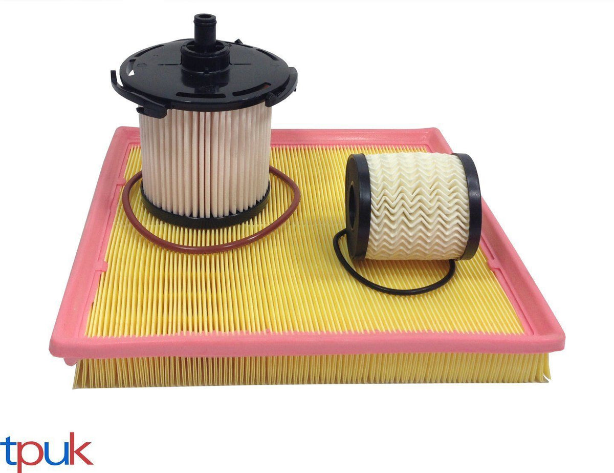 FORD TRANSIT FILTER SERVICE KIT OIL AIR FUEL 2.2 FWD 2011 ON