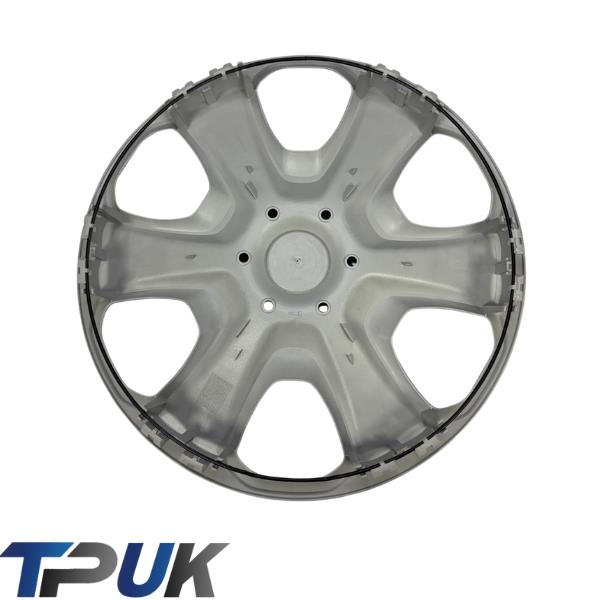 Ford Fiesta Mk7 Set Of 4 15" Inch Wheel Trim Hub Cap Cover 2008 On Clips Ring