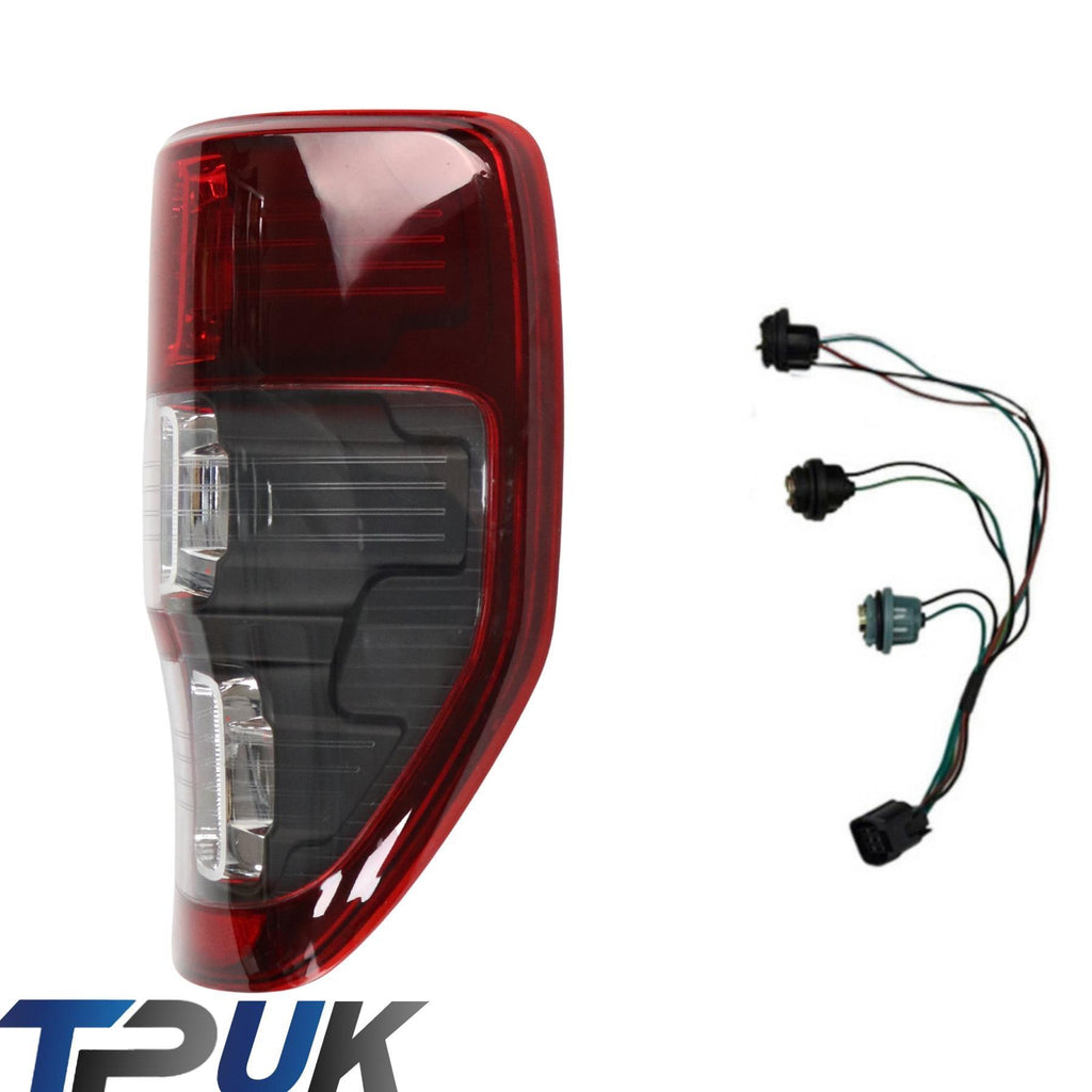 RIGHT BLACK REAR LIGHT LENS BULBS FOR FORD RANGER 2006-2019 OFF DRIVERS SIDE