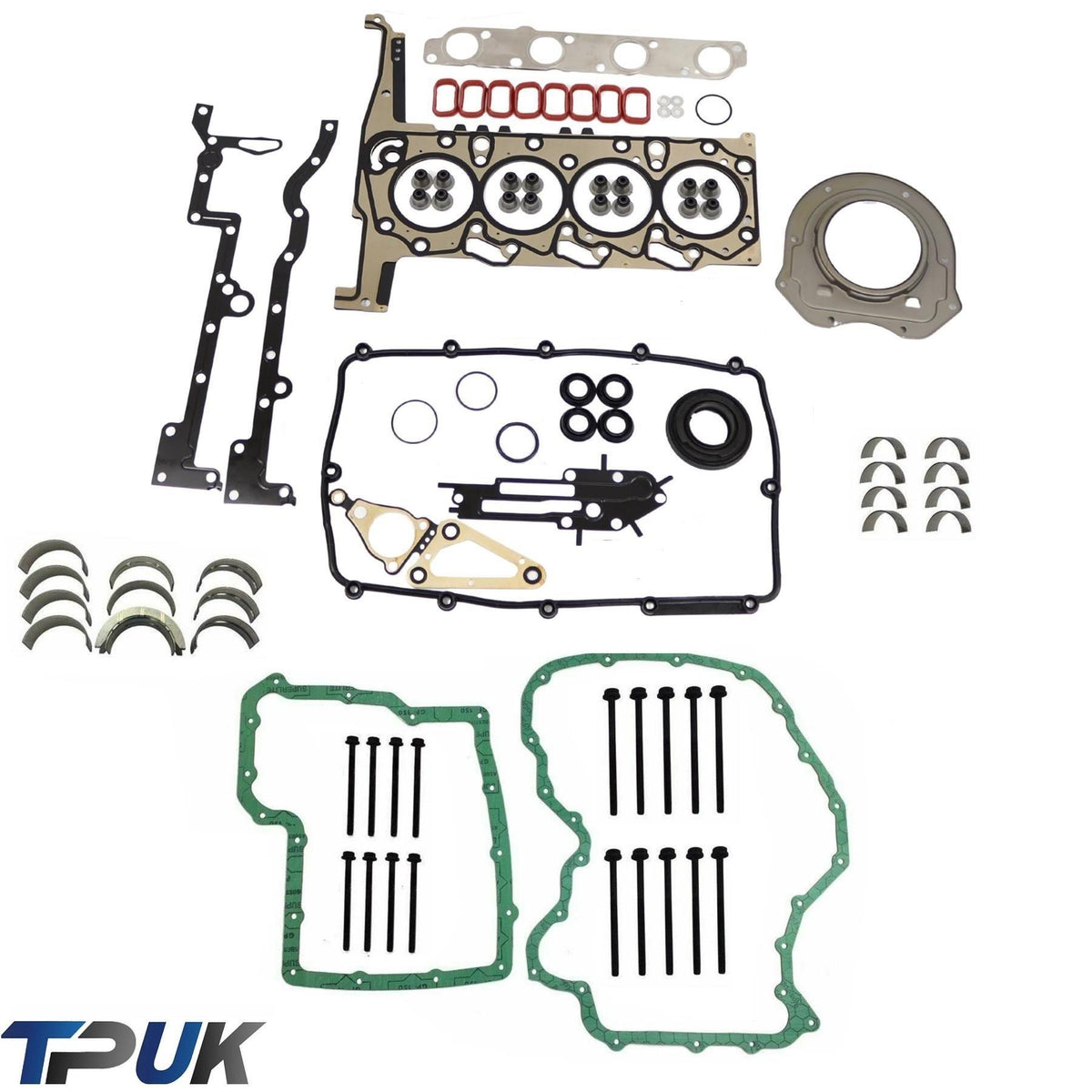 Ford Ranger 2.2 Rwd 4Wd Complete Engine Rebuild Set With Head Gasket Set 2011 On
