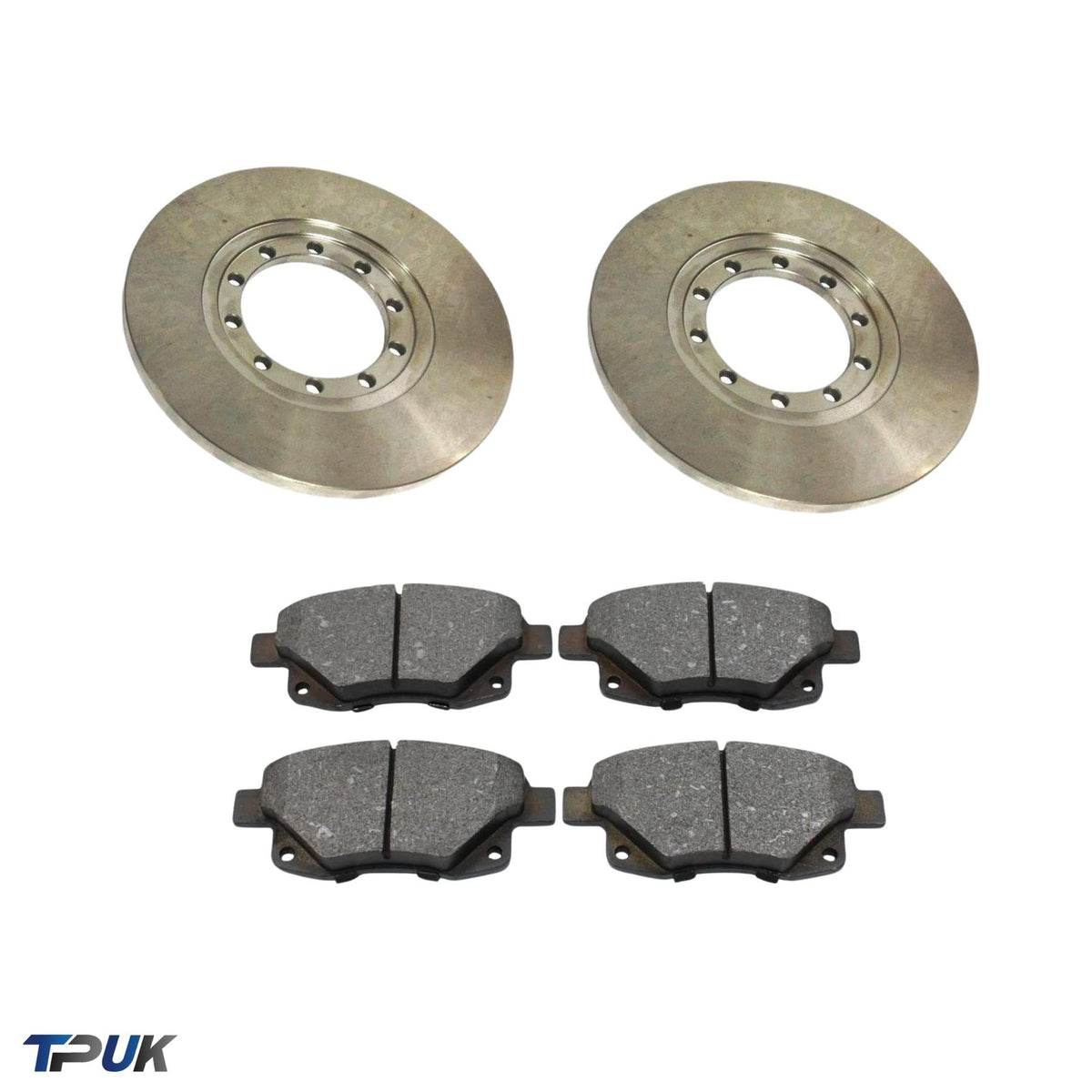 Rear Brake Discs Pads For Ford Transit Mk7 2.4 2.2 Rwd 280Mm 2006-2014