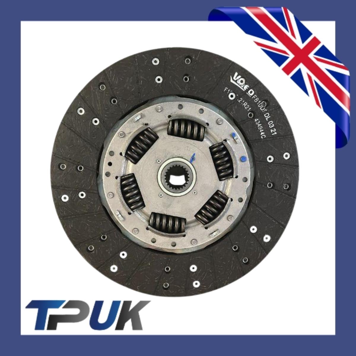 2 Piece Valeo Clutch Kit For Ford Transit Mk8 Custom 2.0 Fwd Ecoblue Dual Mass