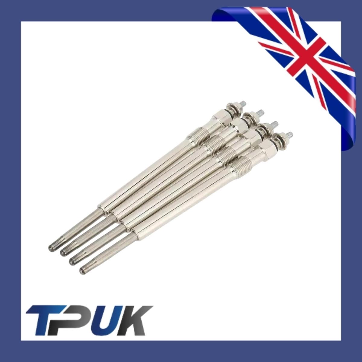 Glow Plugs For Jaguar X-Type 2.0 2.2 D 2003-2009 Set Of 4 1569520 7C166M090Ab