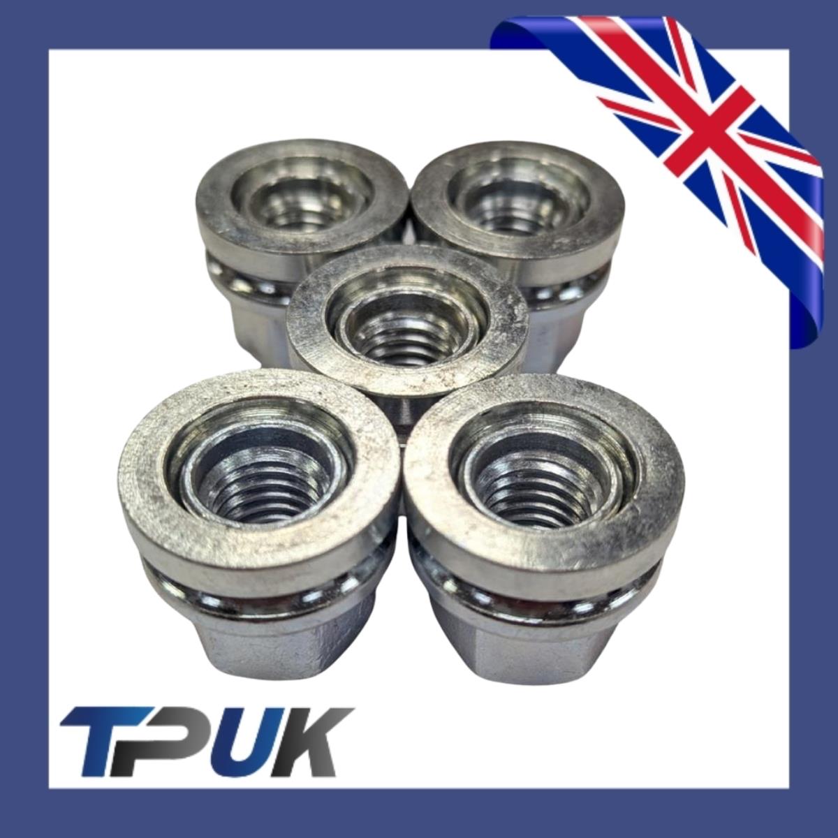 Wheel Nut For Ford Transit 2.0 2.2 2.3 2.4 3.2 Tdci Rwd 2000-2014 M14 Set Of 5