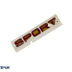 Tailgates Emblem For Land Rover Range Rover Sport 3.0 D 2009-2013 Red Genuine