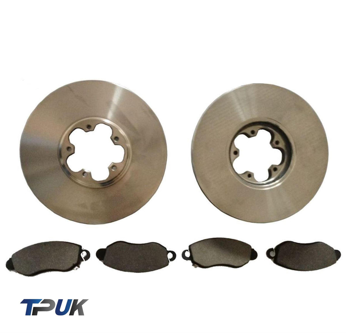 TRANSIT BRAKE PADS AND DISCS 2000 - 2006 2.0 FWD FULL SET