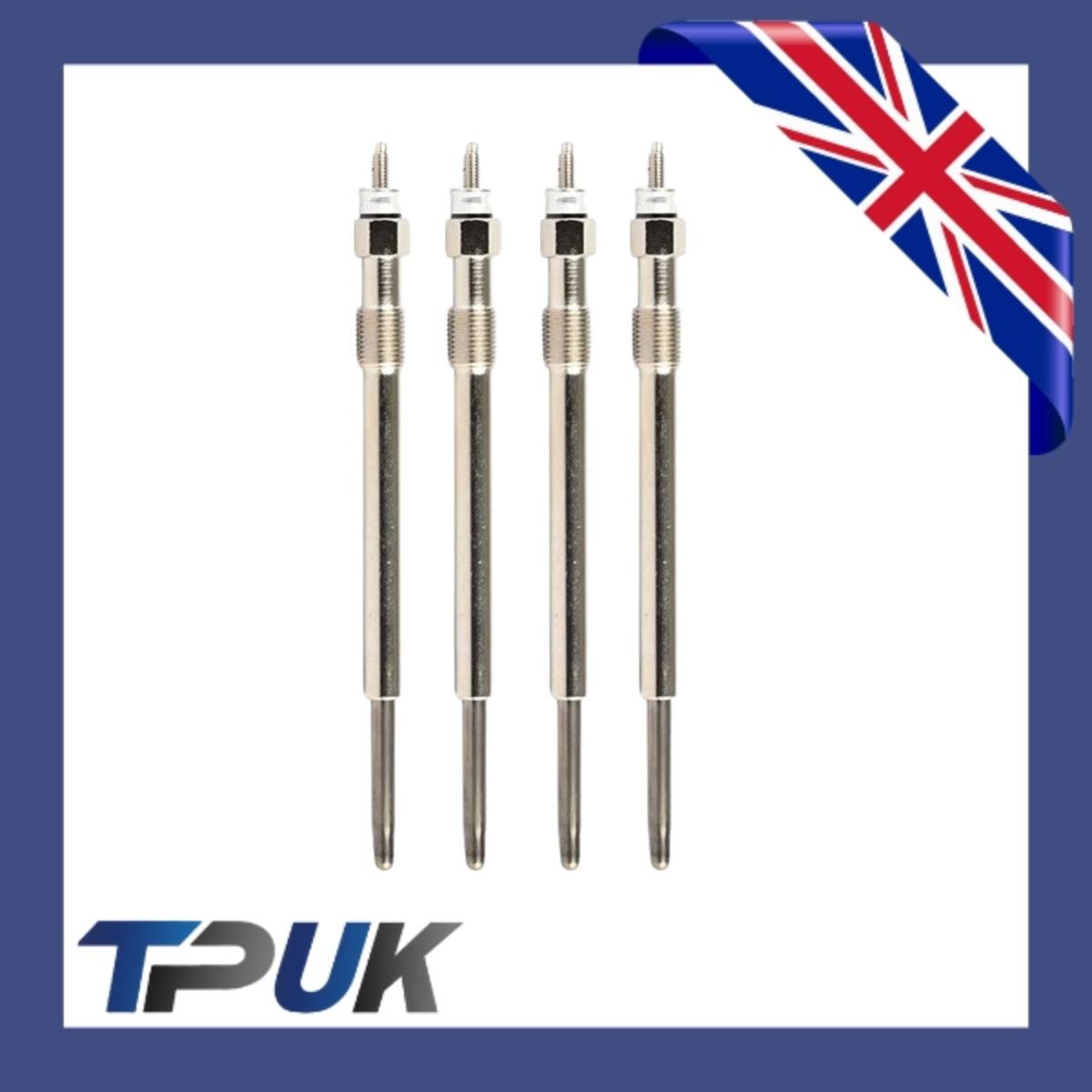Glow Plugs For Ford Transit Mk6 Mk7 Mondeo Mk3 2.0 2.2 2.4 2000-2012 Set Of 4