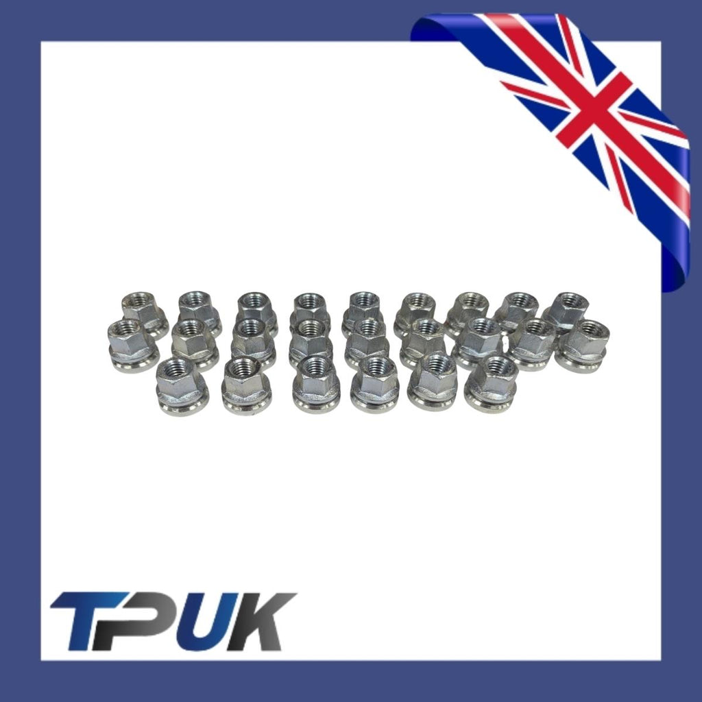 Ford Transit Set Of 24 Wheel Nut M14X2 Mk6 Mk7 2006 - 2014 Steel Or Alloy Nuts