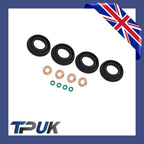 Ford Fuel Injector Seal + Washer + Oring Set For Transit Mk7 2.2 / 2.4 Tdci 06-11