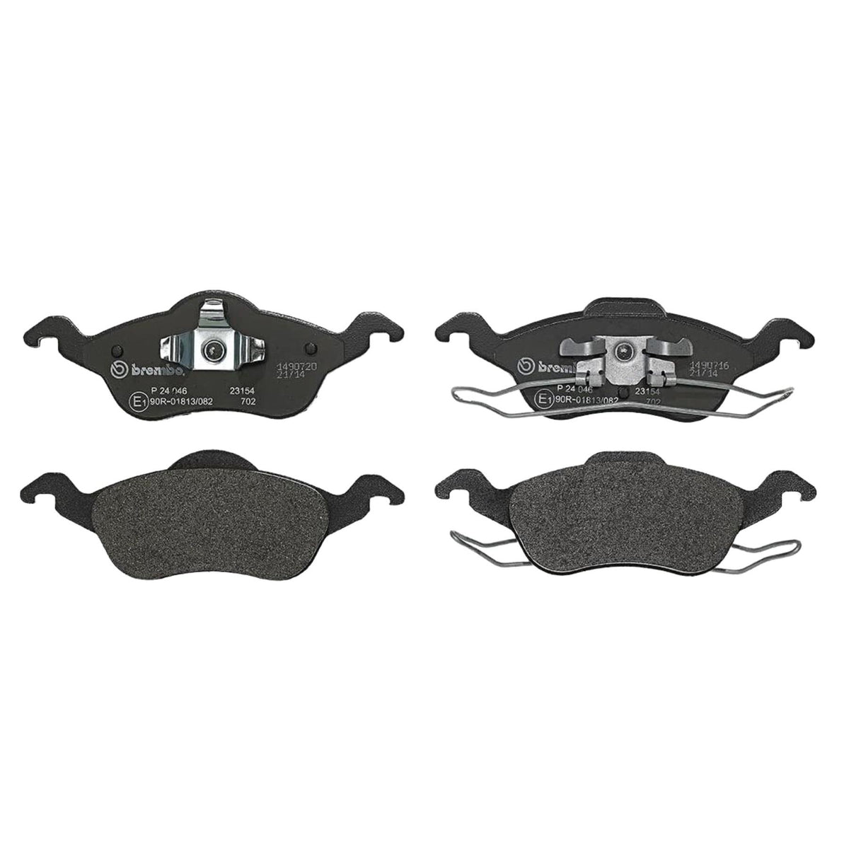 Brake Pads For Volvo S60 S80 V60 V70 Xc70 1.6 2.0 2.4 2006-2016 Set Of 4 Front