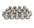Ford Transit Wheel Nut Set 20 Stainless Steel Capped O.E M14X2 Mk6 Mk7 2000-2014
