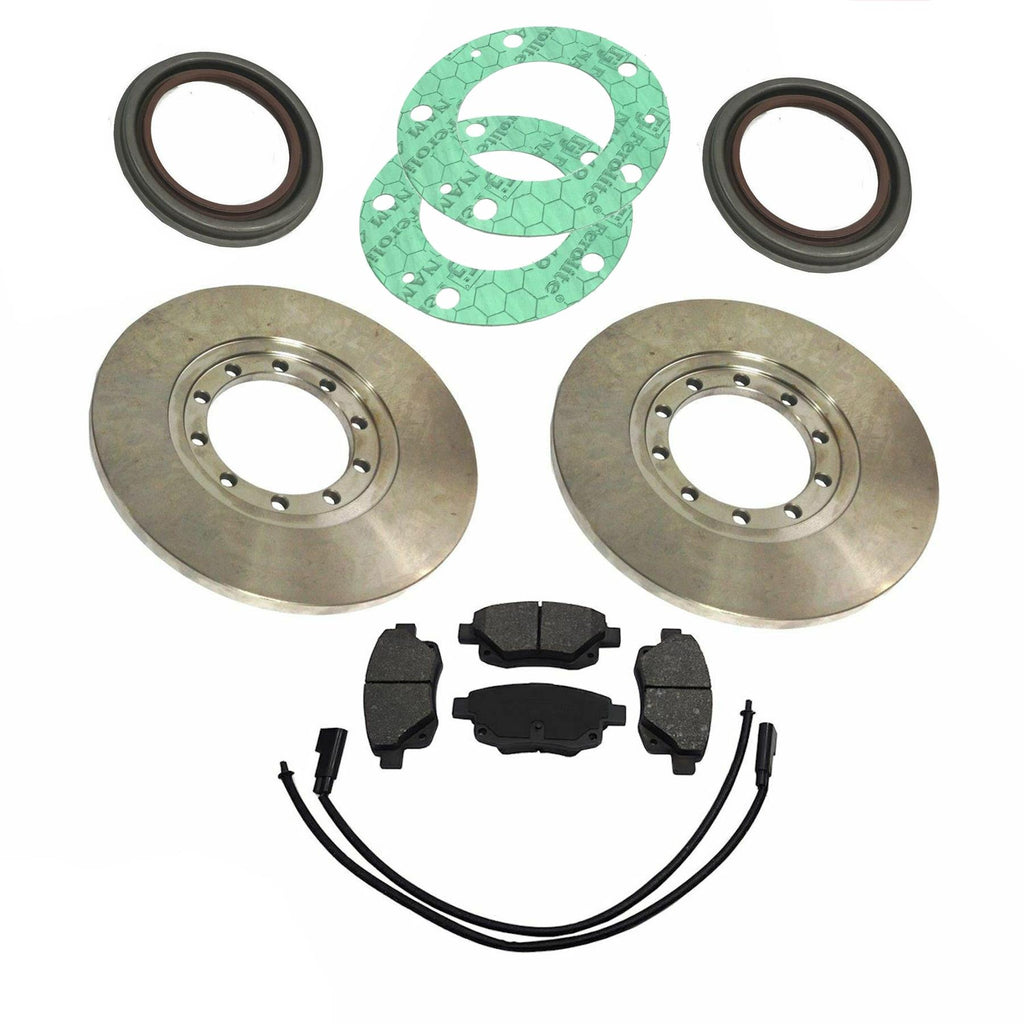 Ford Transit Mk7 2.2 2.4 Rwd Rear Brake Discs Pads Hub Seals Gasket Single Wheel