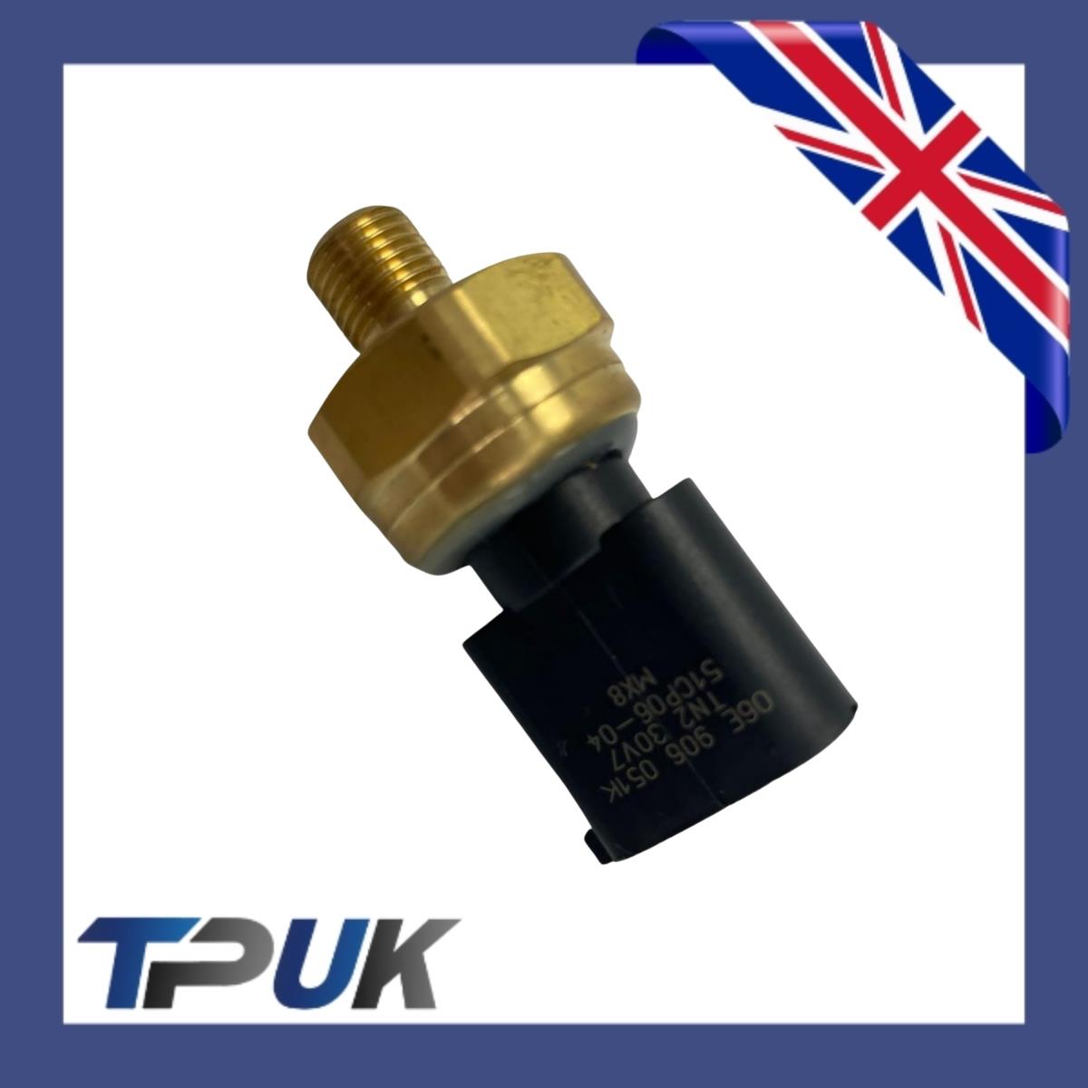 Fuel Pressure Sensor For Audi A1 A3 A4 A5 Q3 Seat Leon Altea 2.0 2.5 3.2 2004 On