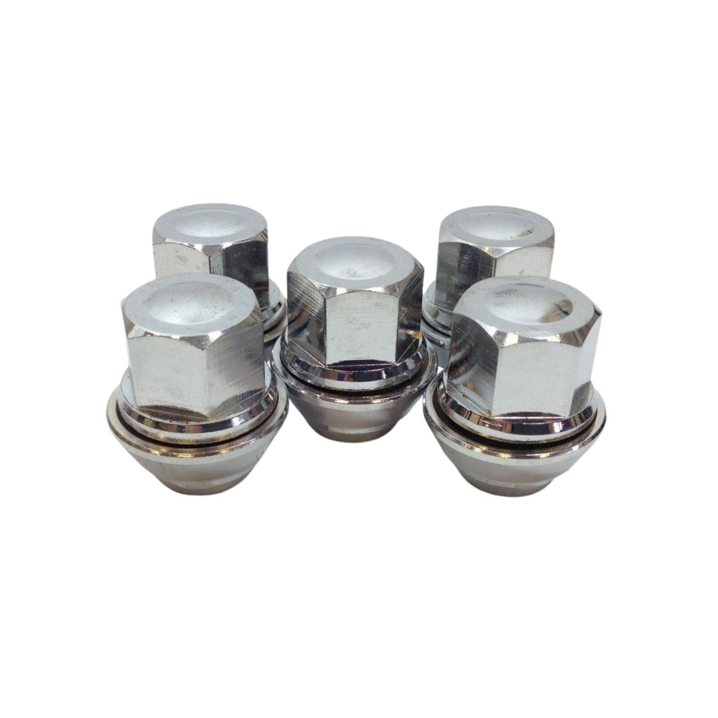 Wheel Nut Set Of 5 For Ford Scorpio 2.0 2.3 2.5 2.9 1994-1998 Solid Chrome