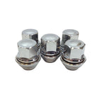 Wheel Nut Set Of 5 For Ford Scorpio 2.0 2.3 2.5 2.9 1994-1998 Solid Chrome