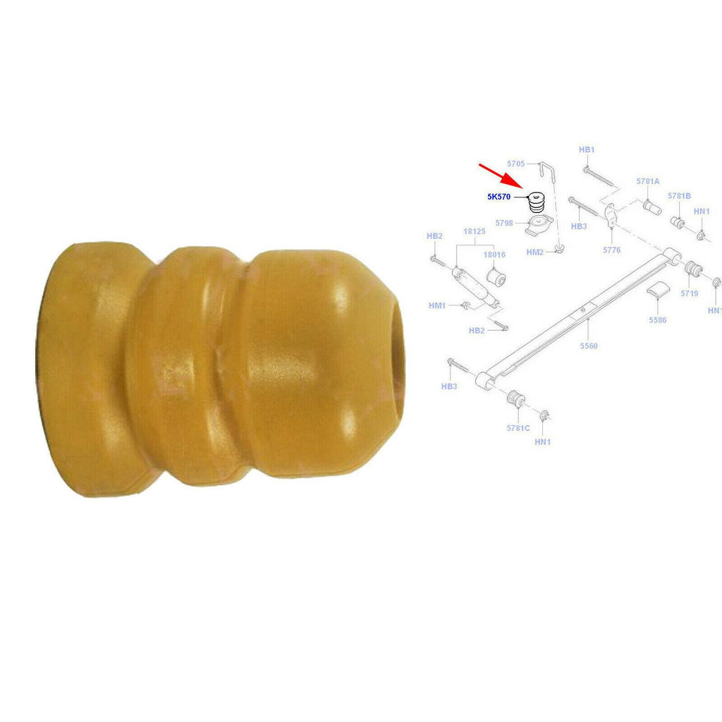Rear Bump Stop Buffer Rubber For Ford Transit Connect 2002 - 2013 Suspension