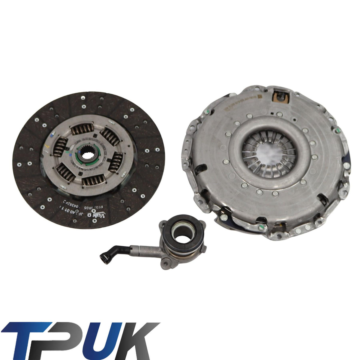 3 Piece Valeo Clutch Kit For Ford Transit Mk8 Custom 2.0 Fwd Ecoblue Slave Disc
