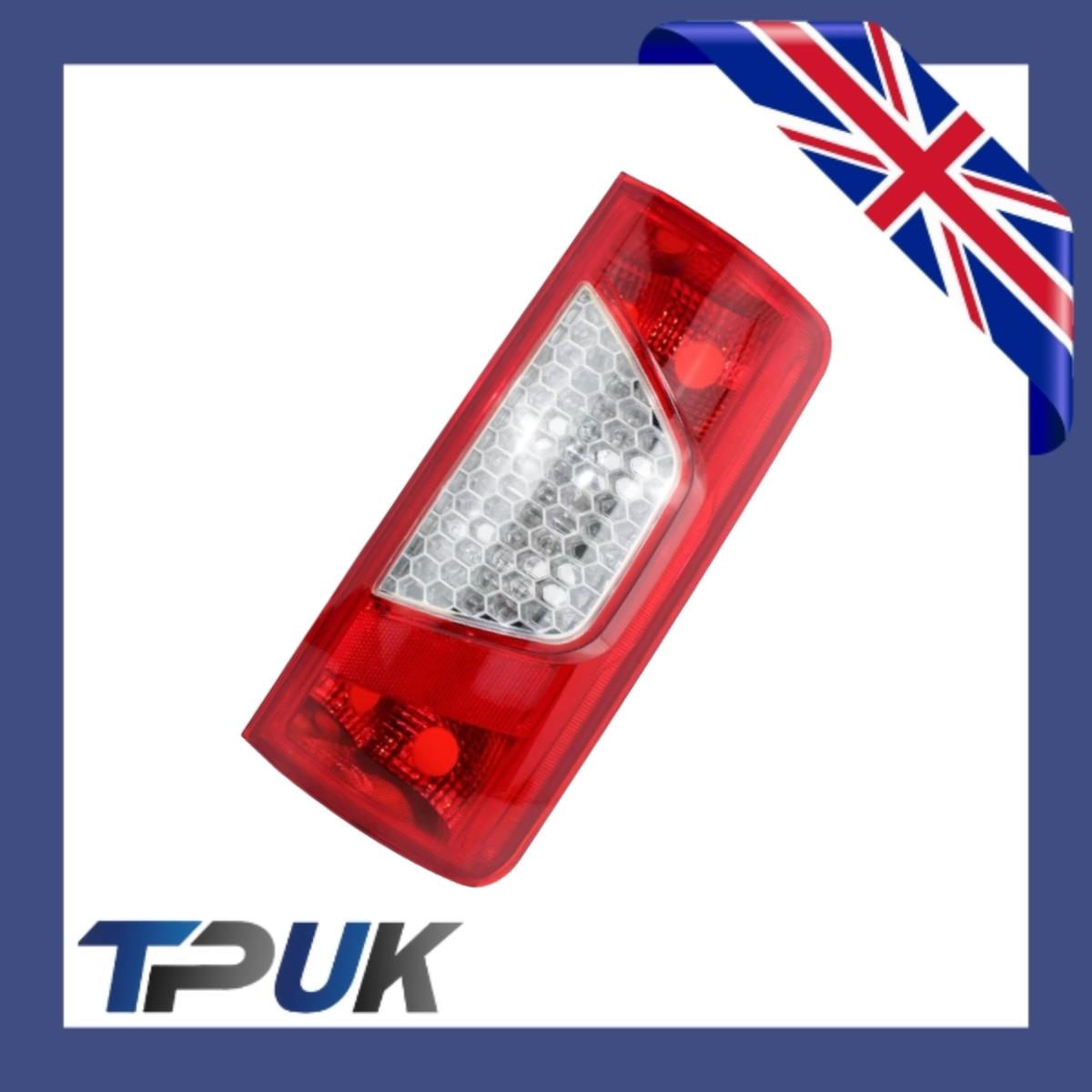 Transit Connect Rear Lamp Lens Light 2009 On Mk2 Right + Left OS+NS Pair (2)