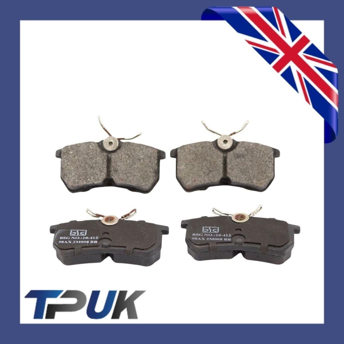 Rear Brake Pad Set For Ford Focus Mk1 1.4 1.6 1.8 2.0 1998-2005 1425407