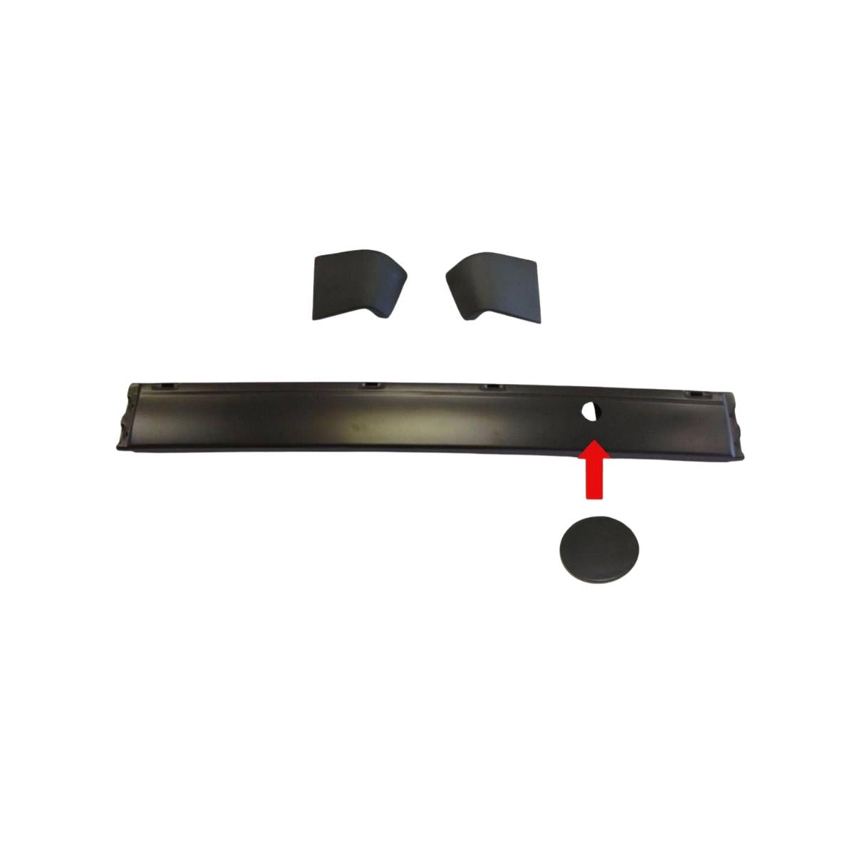 Ford Transit Connect Rear Bumper And Bumper End Caps 2002-2013