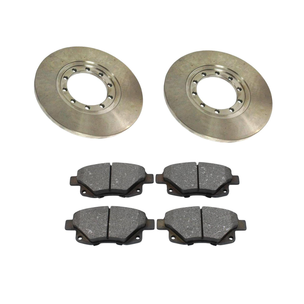 Rear Brake Discs Pads For Ford Transit Mk7 2.4 2.2 Rwd 280Mm 2006-2014