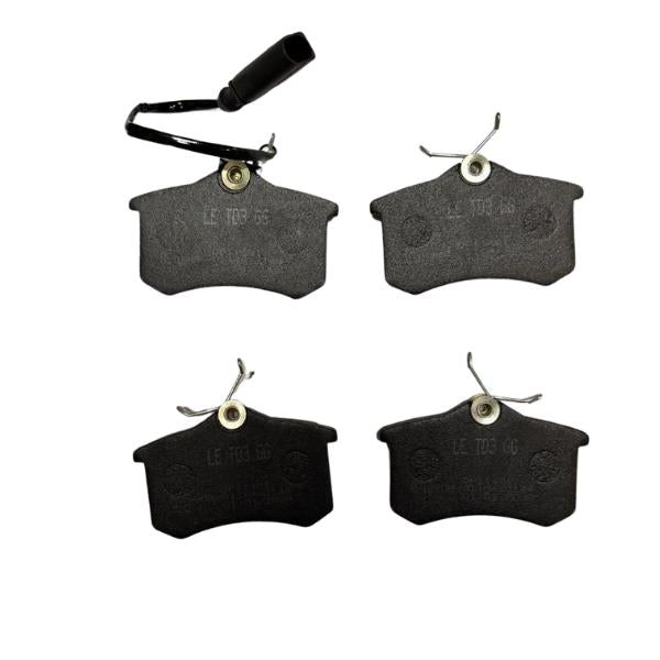 Rear Brake Pads Set Fits Vw Sharan 1.9 Tdi 2000 Onwards Dp11481