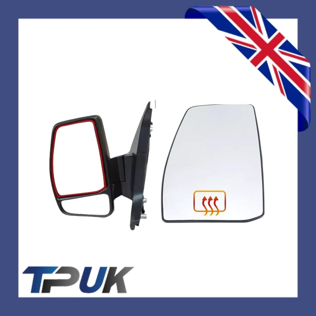 Ford Transit Custom Heated Front Door Mirror Glass Tourneo 2012 Onward Lh Left