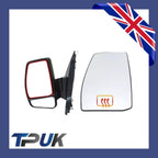 Ford Transit Custom Heated Front Door Mirror Glass Tourneo 2012 Onward Lh Left