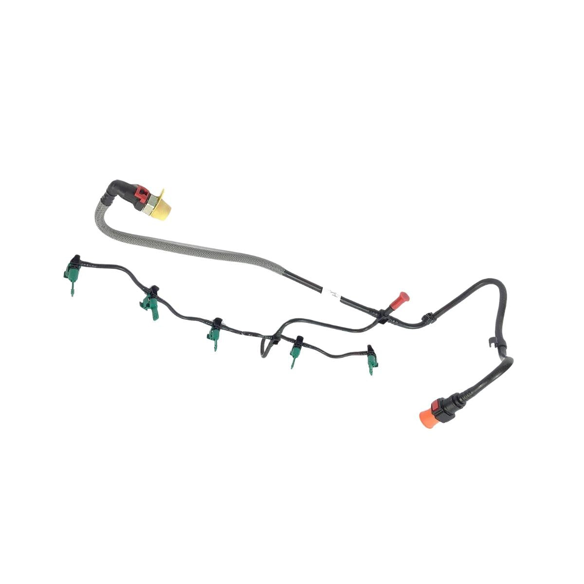 Fuel Injector Return Pipe Leak Off And Clips For Ford Transit Mk7 3.2 Tdci
