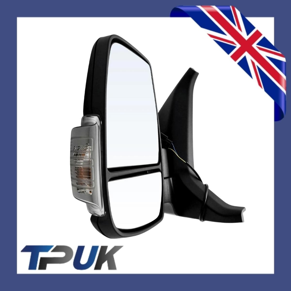 Electric Wing Mirror Assembly For Ford Transit Mk8 2.0 Ecolbue 2019 On Lh