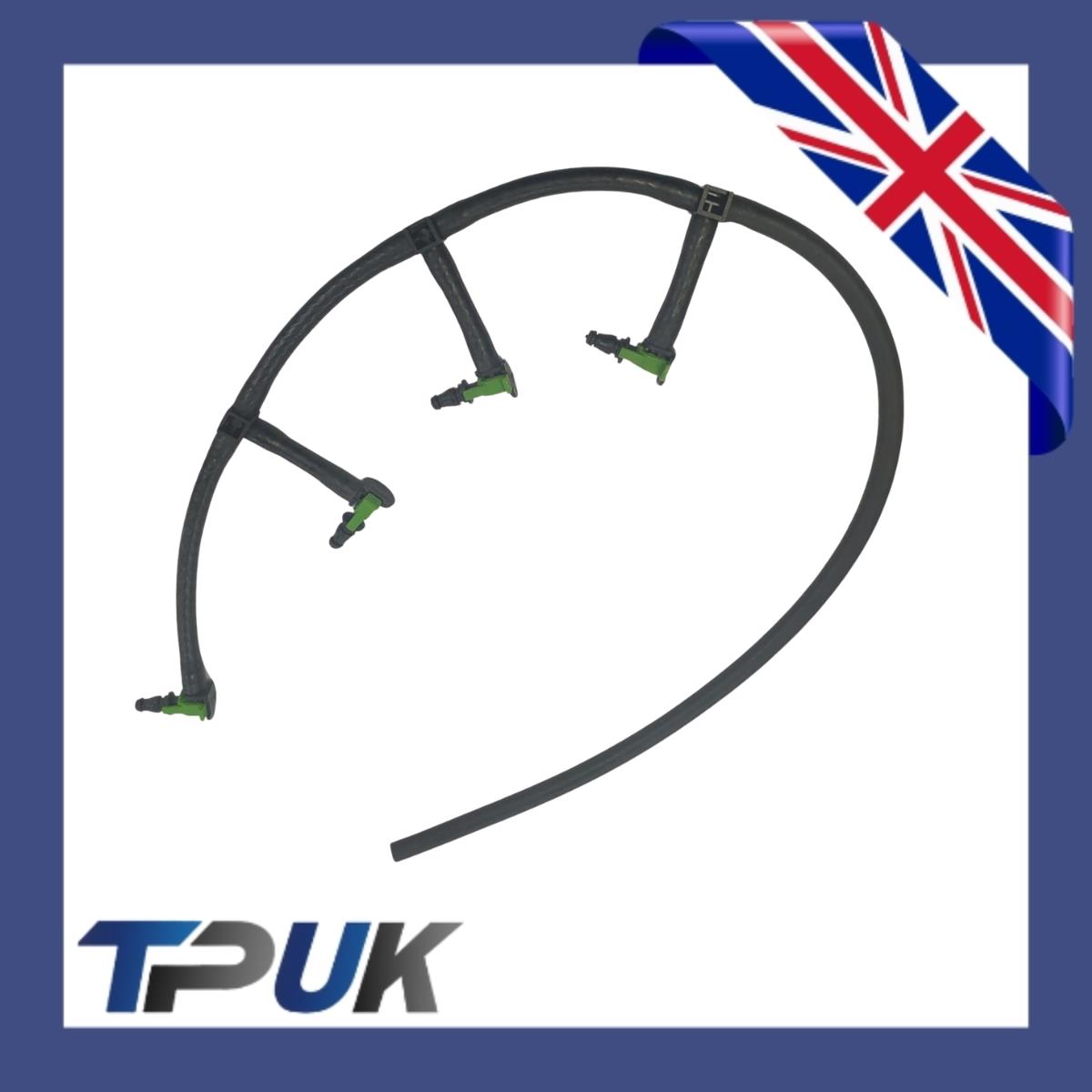 Fuel Return Leak Off Pipe And Clips For Ford Transit Mk7 Mk8 2.2 Rwd 2013-2018 1761932
