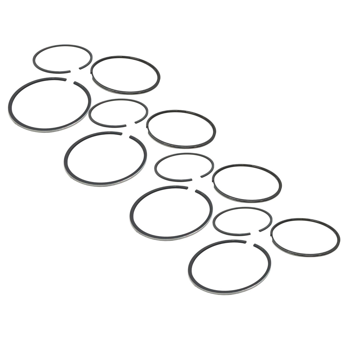 Piston Ring Set For Ford Galaxy Transit Connect 1.8 1998-2015 Per 4 0610700710