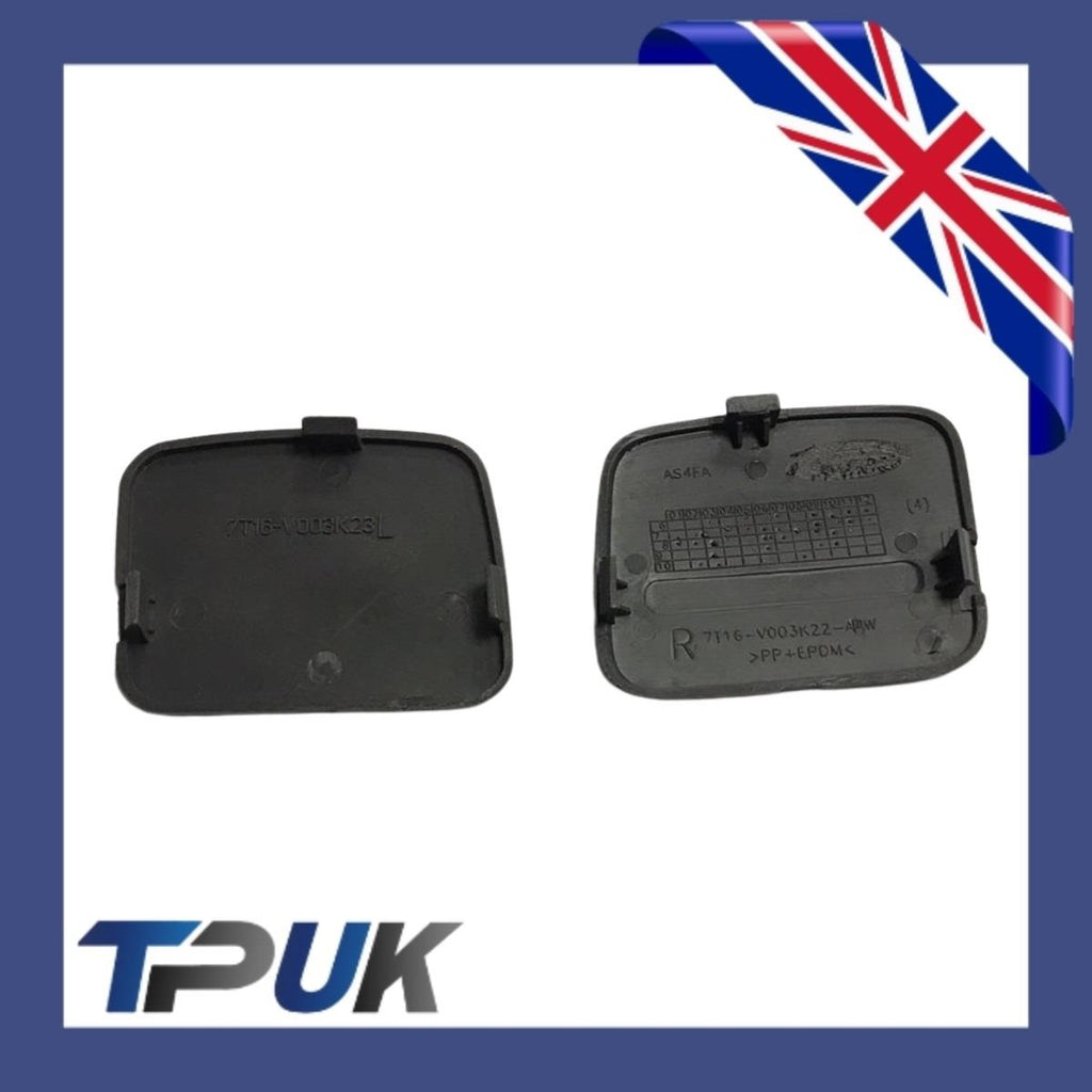 Ford Transit Connect Front Bumper Blank Cover Pair 2007 To 2009 Towing Eye