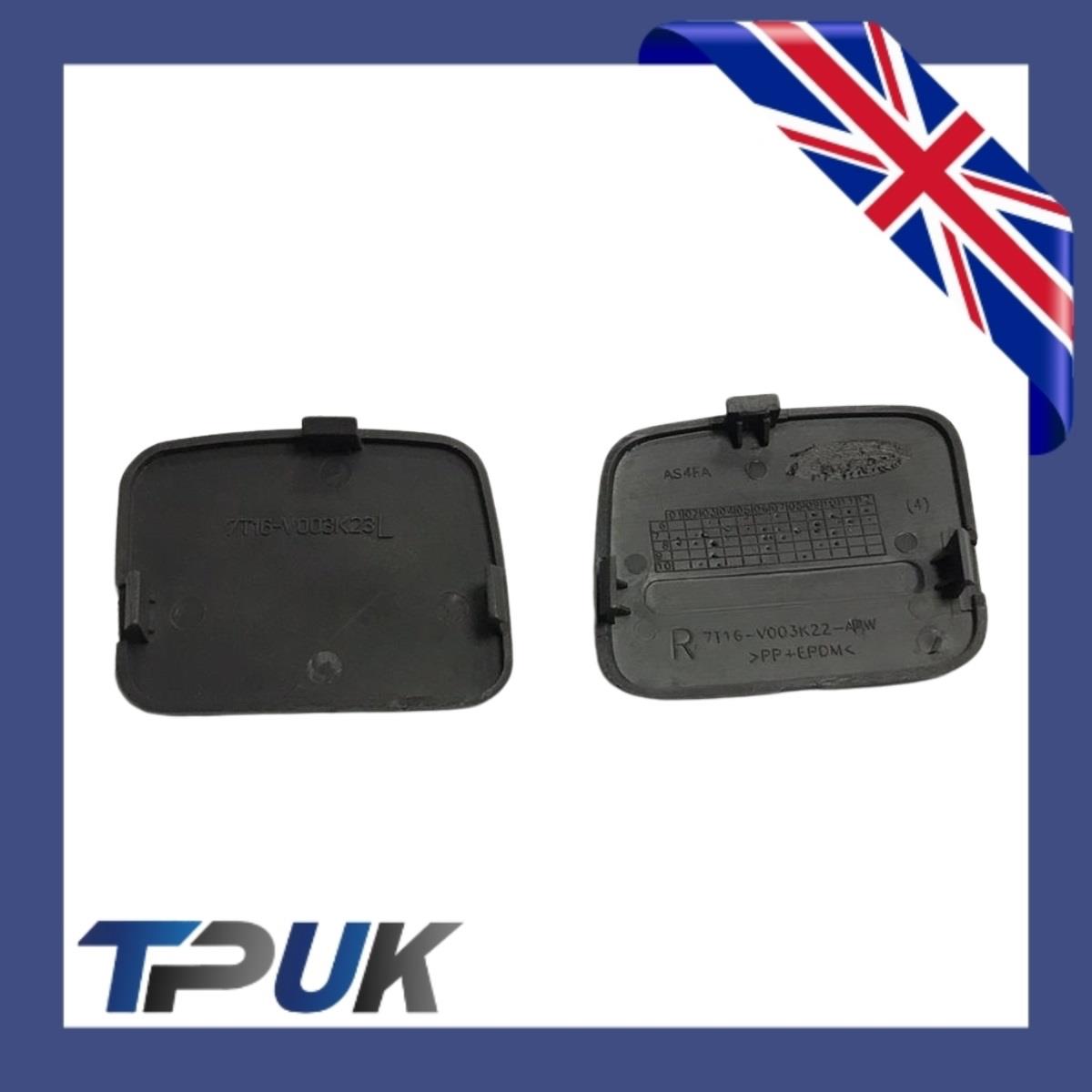 Ford Transit Connect Front Bumper Blank Cover Pair 2007 To 2009 Towing Eye