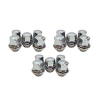 Wheel Nut Set Of 15 For Ford Transit Connect 1.5 1.6 2013 On Solid Chrome
