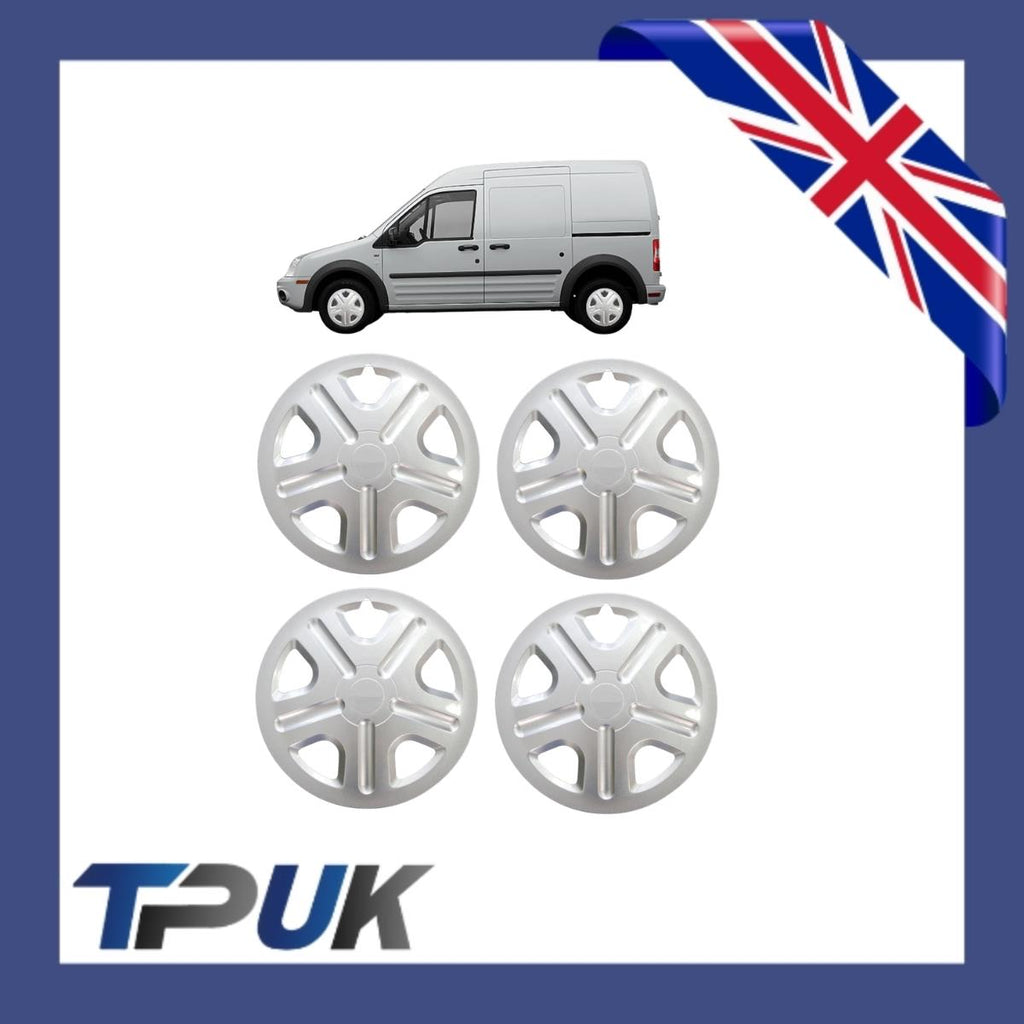 4 X 15" Ford Transit Connect Wheel Trim Cover Hub Cap 2002 To 2009