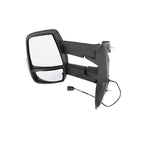 Ford Transit Mk8 Left Side Long Arm Door Mirror + Light Clear 2014 On Passenger